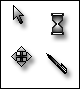 Click here to download the Shades of Gray cursor set